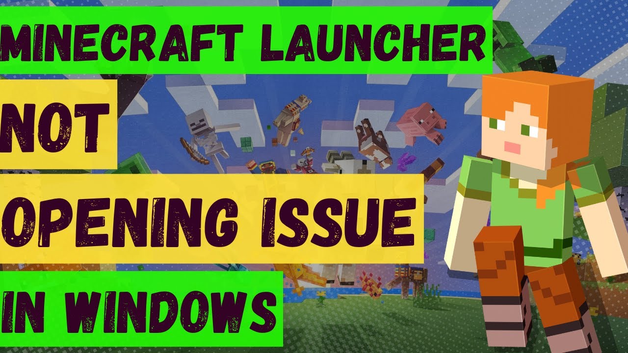 How To Fix Minecraft Launcher Not Opening Issue In Windows - YouTube