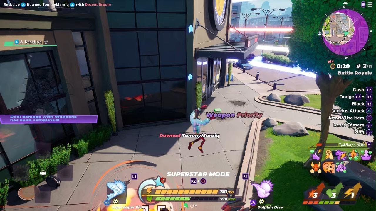 Rumbleverse 3 v 1 i think i stood tall