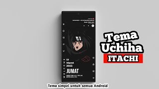 Simple Uchiha Itachi Theme For All Android - The Best Nova Launcher Setup 2023 screenshot 3