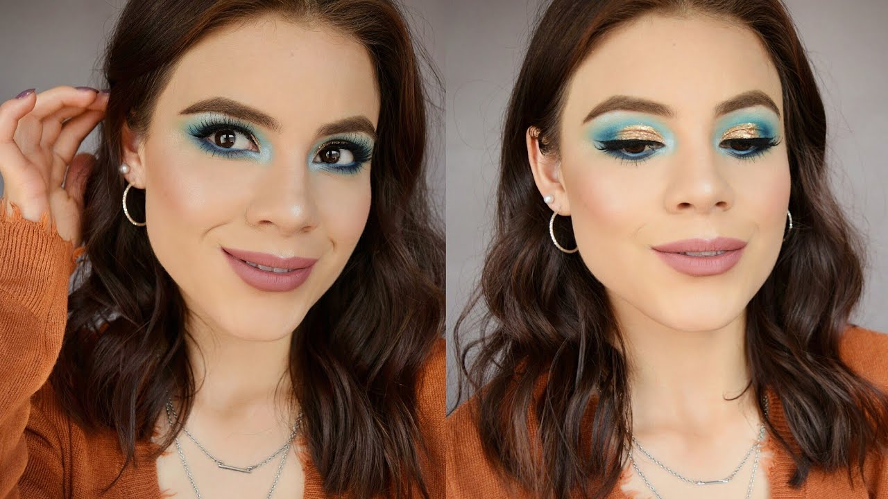 COLOR EN LOS OJOS DORADO Y AZUL - YouTube