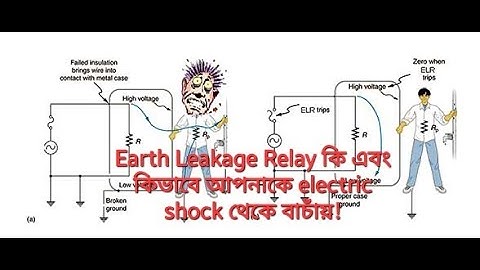 Earth leakage relay & Working principle | electrical |engineering facts BD