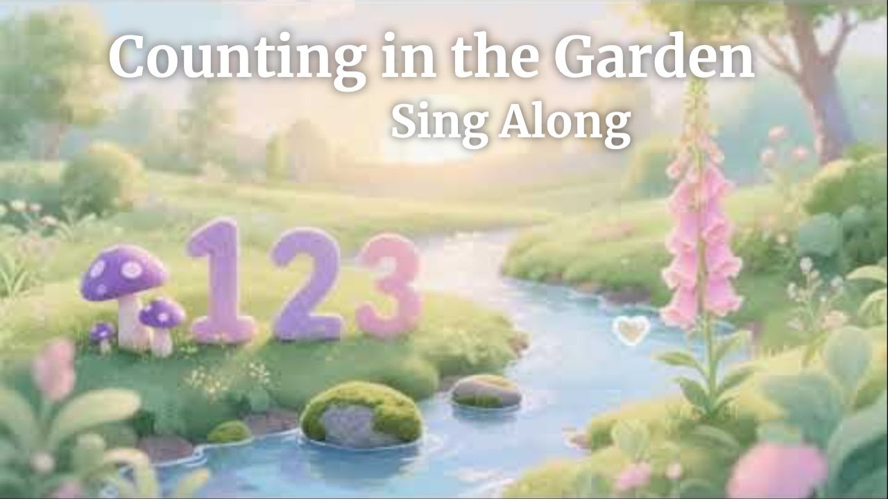 Counting in the Garden 🌿 A Gentle Montessori Numbers Song for Toddlers