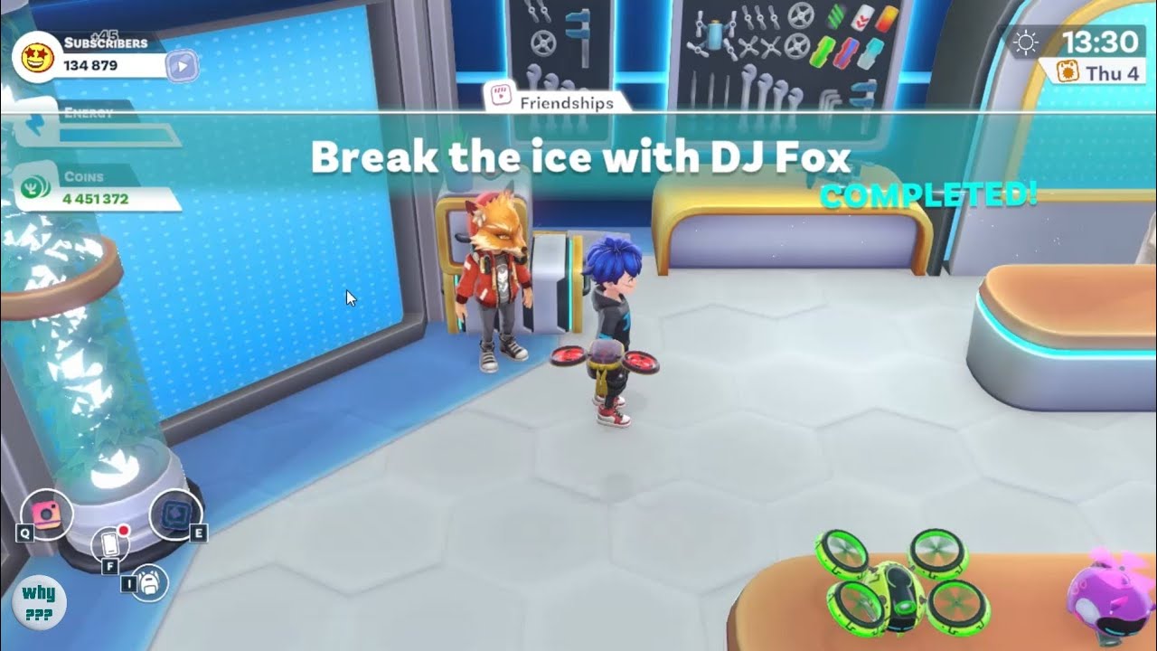 DJ Fox Quest, Break the ice with DJ Fox