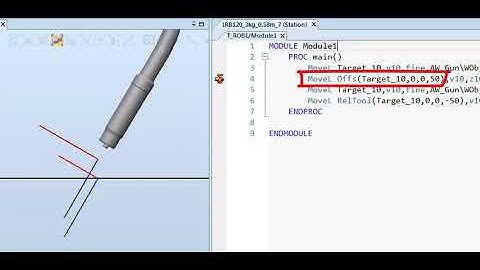 ABB RAPID programmation Reltool
