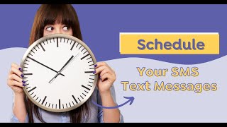 Business Texting Software - Schedule your SMS screenshot 1