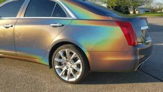 3M Psychedelic Lac Wrap Seaside Graphix Hummer 3m Gloss Flip Psychedelic Wrap