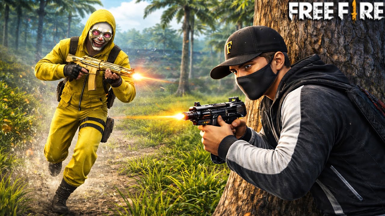 ENEMY = SCAR, ME = MINI UZI 🤡!( BAD LUCK AGAIN )