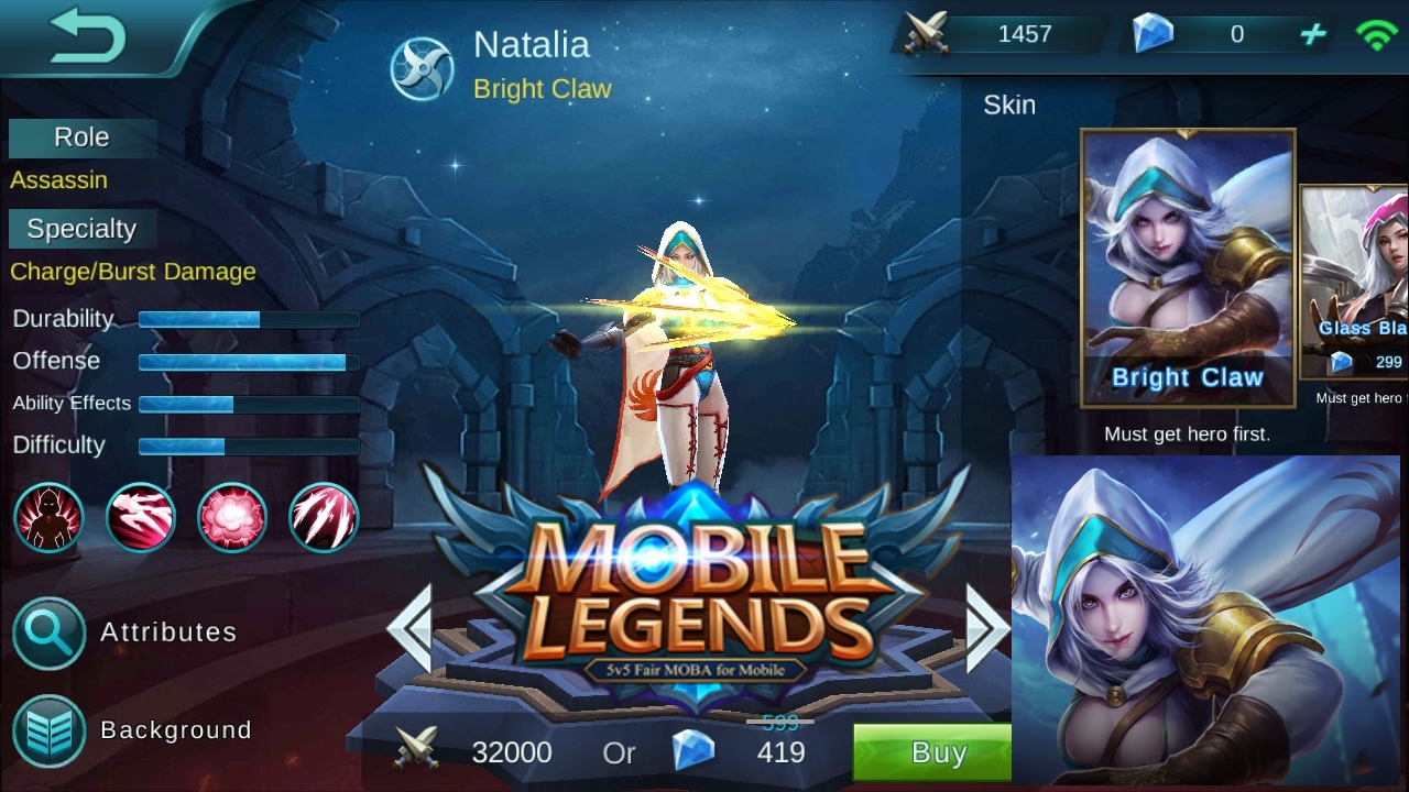 Mobile Legends Natalia Assassin Charge Burst Damage Mobile Legends Legend Assassin Mobile Legends Natalia Assassin Charge Burst Damage Mobile Legends Legend Assassin