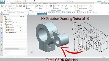 Nx Practice Drawing Tutorial No-06