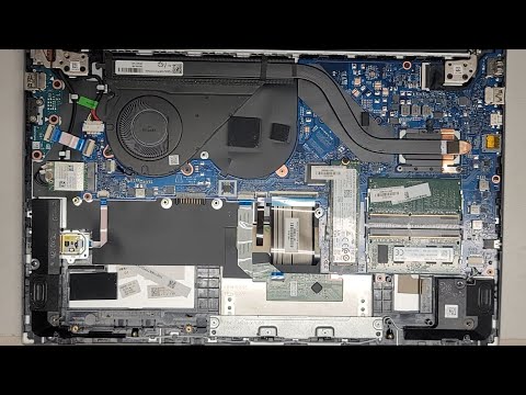 HP Pavilion Laptop 15t-eg000 15t Disassembly RAM SSD Hard Drive Upgrade Battery Replacement Repair