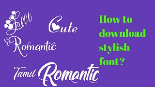 How To Download Stylish Fontwhatsapp Status Font Downloadavee Player Template Font trentech