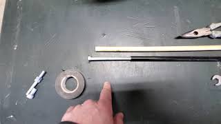 broken ping hoofer golf bag backbone repair