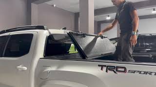 Toyota Tacoma 2016-2023 Bed Cover Installation -TonnoFlip Bed Covers. #tacoma #bedcover #tonnoflip by tonnoflip 15,760 views 9 months ago 4 minutes, 36 seconds