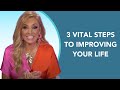 3 Vital Steps To Improving Your Life | what the Lord spoke to me when my goals were out of reach