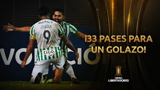 33 Pases Increíble Jugada De Atlético Nacional Para Hacer El Gol Ante Universidad Católica