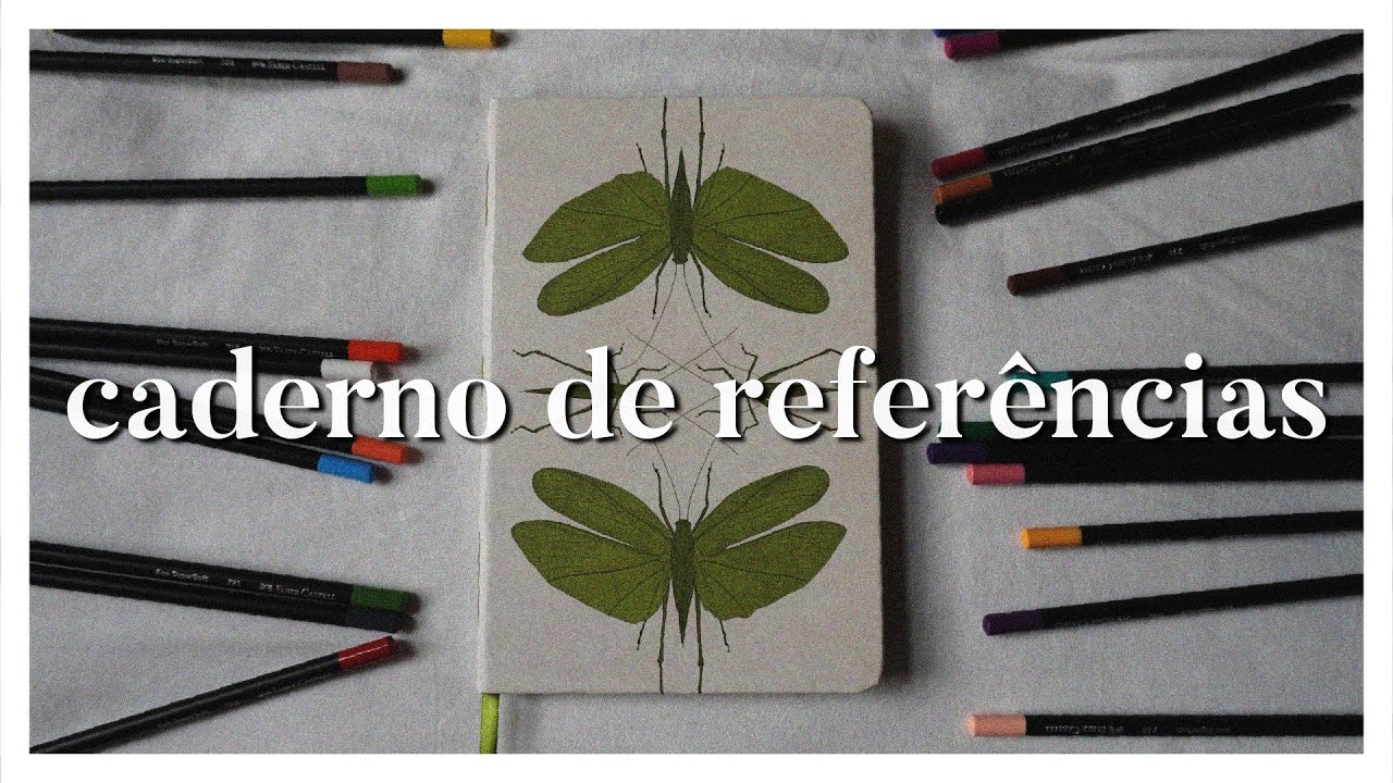 caderno CRIATIVO de referências (talvez você precise de um)