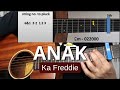 Guitar Tutorial: ANAK (child) plucking - Freddie Aguilar music