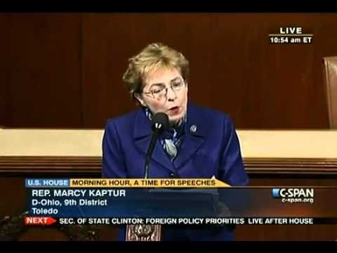 "Justice for the many" according to Representative Marcy Kaptur