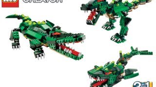 Lego 5868 Ferocious Creatures Instructions - YouTube