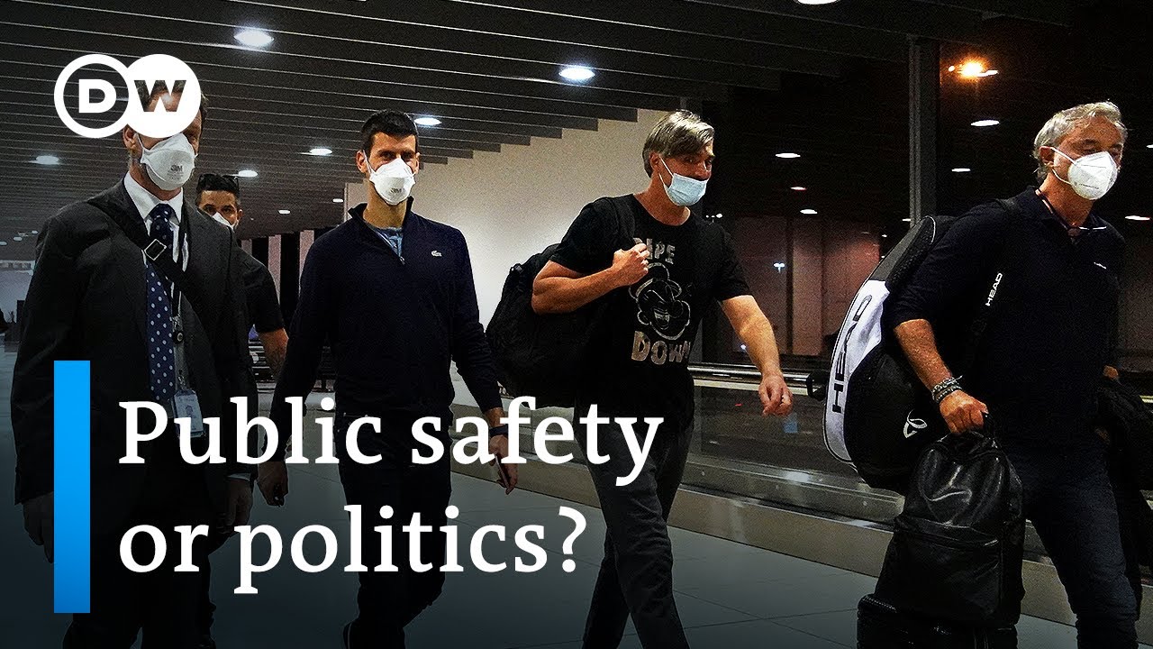 Film backdrop image for Djokovic deportation: The fallout in Australia and Serbia (2022)
