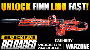How To Unlock the New FiNN LMG in Under 10 Minutes | Modern Warfare Multiplayer/Warzone Tips