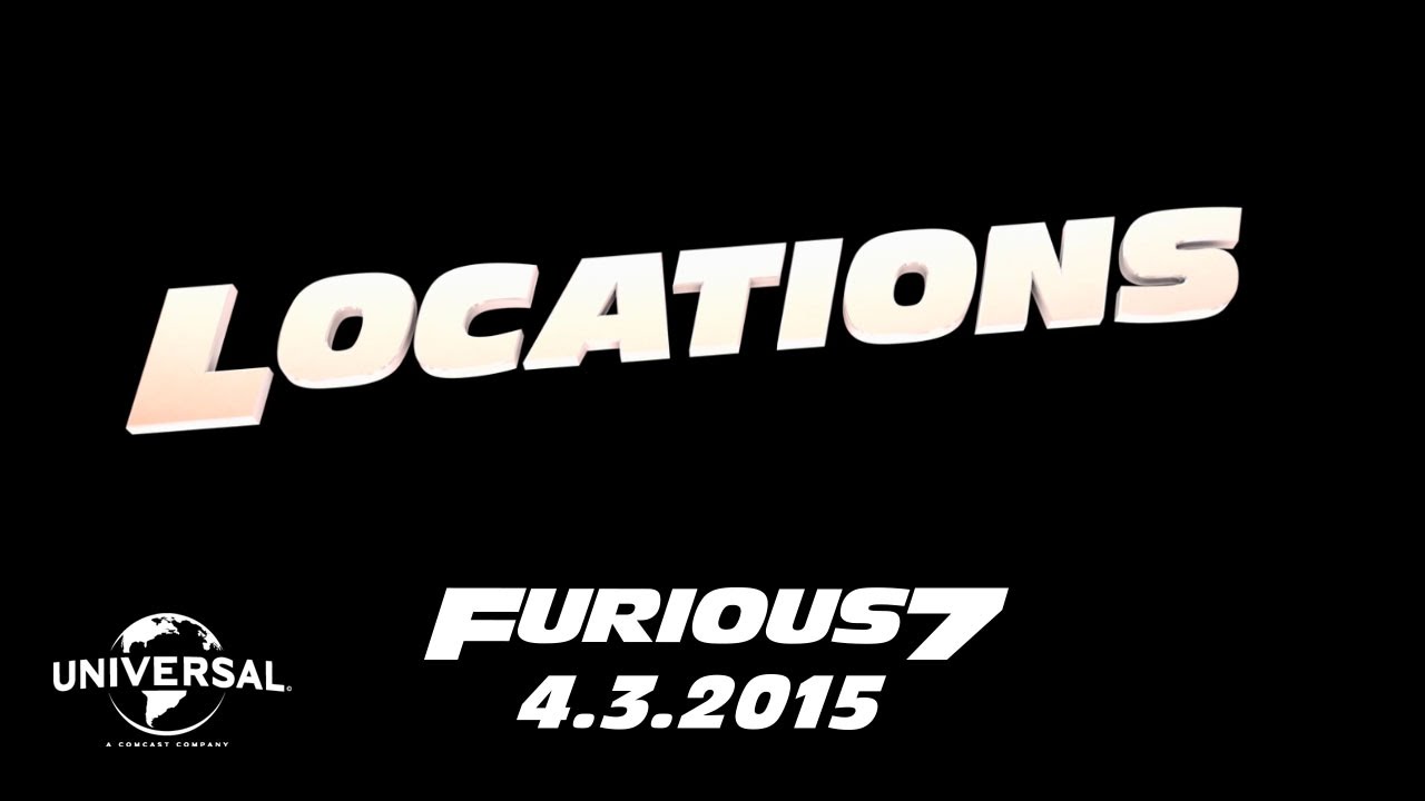 fast and furious six days ringtone The Road to Furious 7 - Locations (HD)