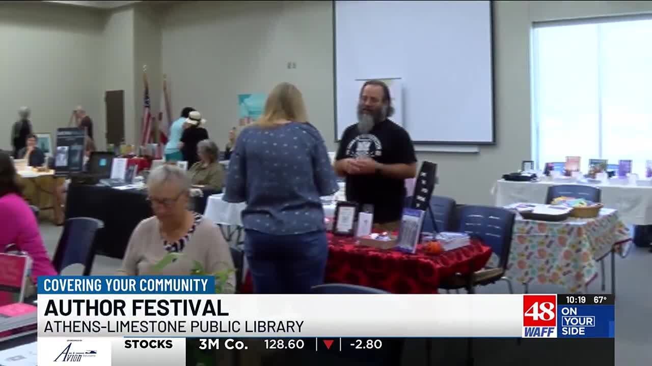 Book lovers rejoice in Limestone Co. for author festival