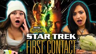 STAR TREK : FIRST CONTACT ! MOVIE REACTION | First Time Watching (1996) Star Trek First Contact 😍
