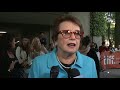 Battle of the Sexes: Billie Jean King TIFF Red Carpet Interview