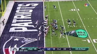 Nick Foles Catches Touchdown Pass! Superbowl 52 Highlights!