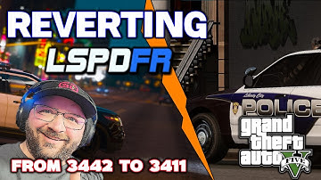 LSPDFR Fix | Revert From 3442 to 3411 | 2025 | Steam Users | #lspdfr #gtav
