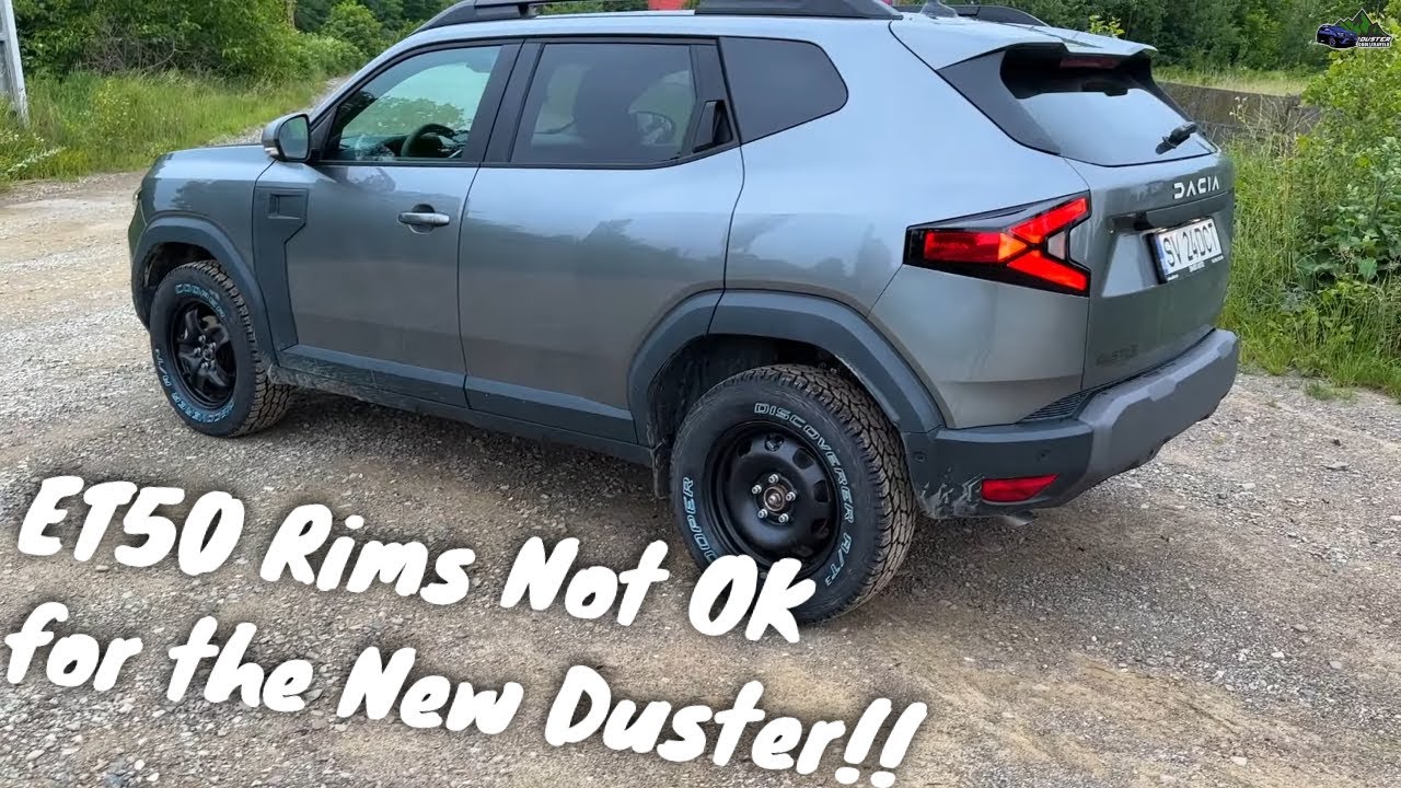 ⚠️ Dacia Duster 2024 Problem with ET50 Rims & AT Tires
