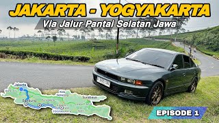 Eps 1 Jakarta Jogja Via Jalur Selatan Jawa Barat Pakai Mobil Sedan Tua MITSUBISHI GALANT HIU SI UCOK