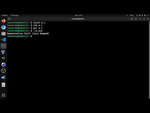 Segmentation fault speedrun