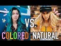 The Benefits of Colored Hair vs. Natural Hair