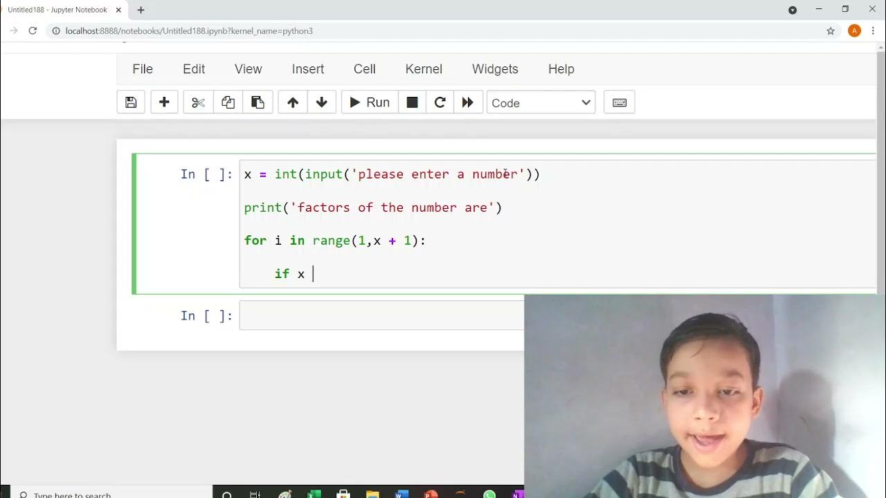 how to find factors in python - YouTube