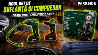 Parkside PALP 20 Li-C3 – Test complet compresor + suflantă pe acumulator