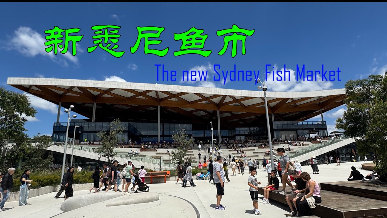 新悉尼鱼市，The new Sydney Fish Market