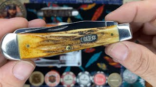 Stagurday Stag Trade With @CalhounKnives & A Very INTIMIDATING Pitch Black Bone Trapper!!! 