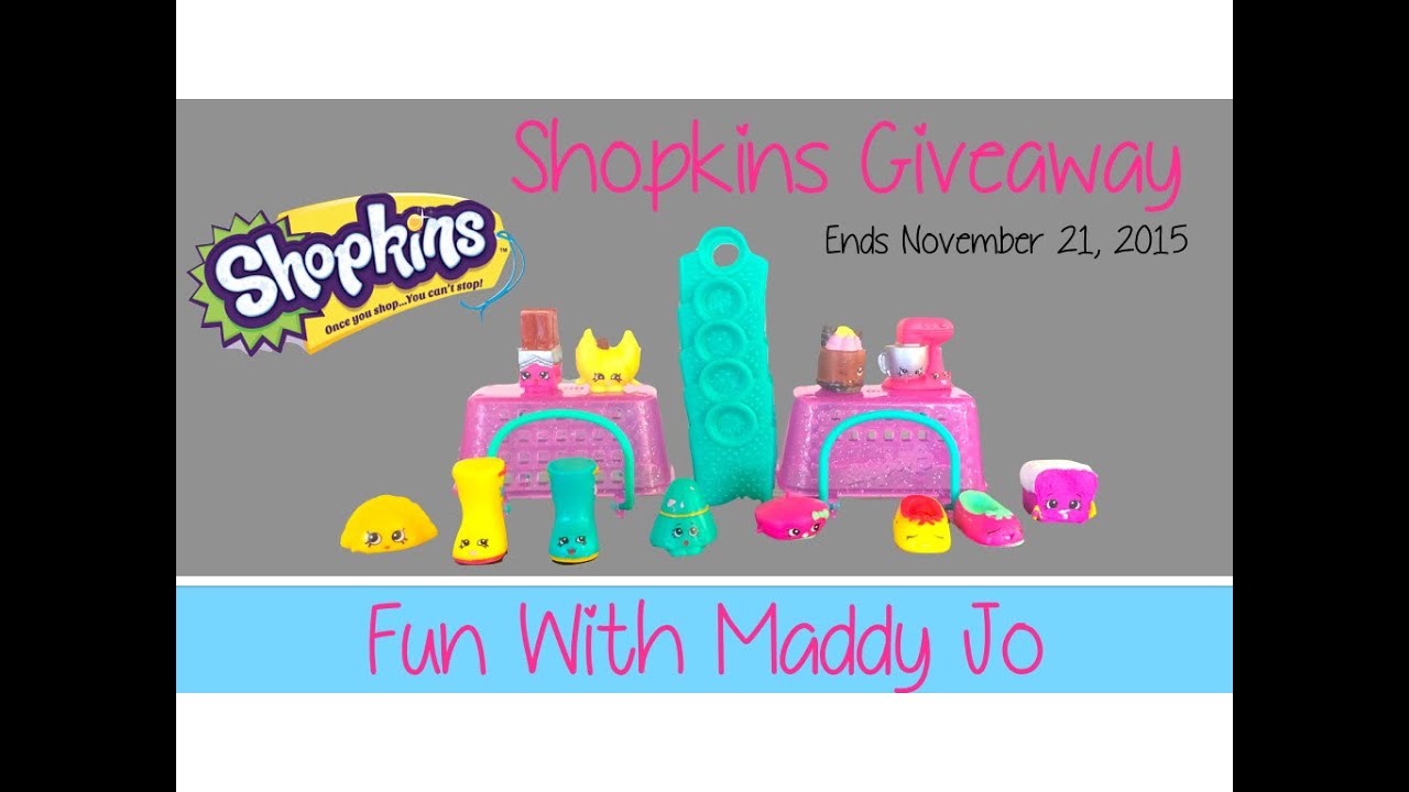 CLOSED - Shopkins Toy GIVEAWAY - Common, Rare and Ultra Rare Shopkins Included