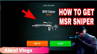 Get MSR Sniper Tier 25 PVP 100% Without any Hack | Sniper 3D Assassin Arena Challange | screenshot 3