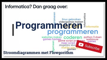 Inleiding programmeren - stroomdiagrammen met Flowgorithm