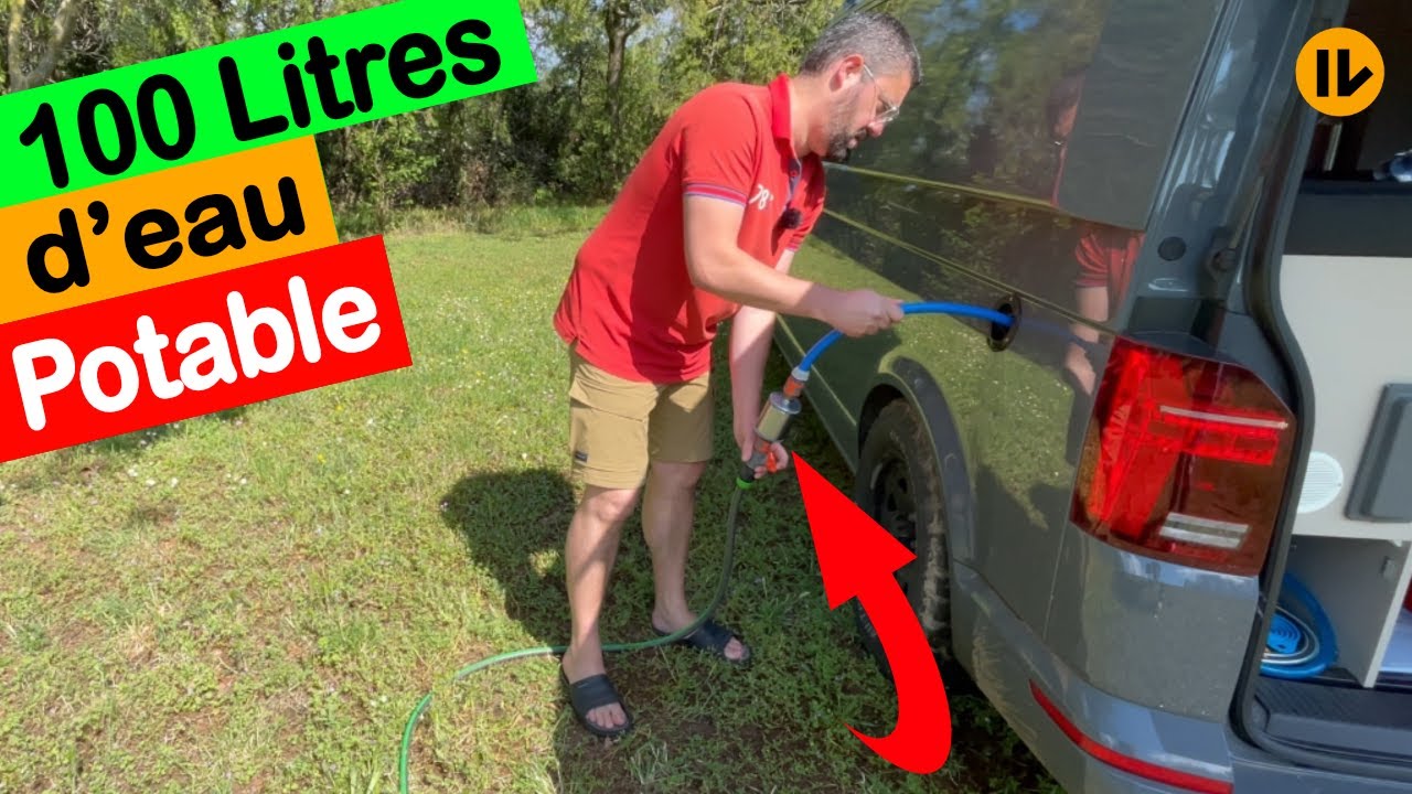 100 LITRES d’eau dans un VAN❓Notre gestion ⁉️