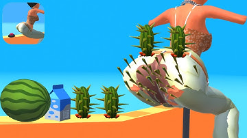 MAX LEVEL in Squat & Squeeze 👸💋 BIG UPDATE!! All Levels - iOS, Android Gameplay (Part 2)