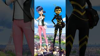 Marinatte as different akumatize characters style // #miraculous #viral #video #youtubeshorts