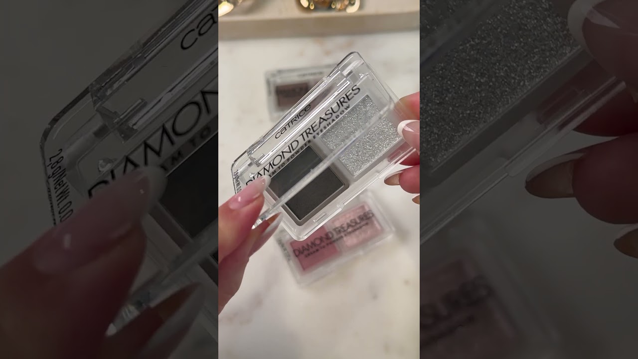 ✨ Eyeshadow = Highlighter?! | Diamond Treasure Eyeshadow Palette Hack 💎
