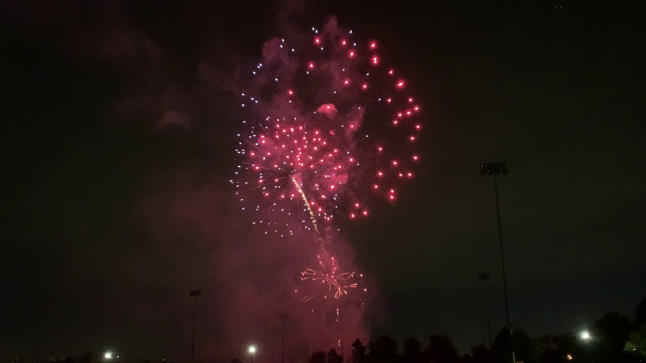 Ruben S Ayala Park Fireworks Chino 2019 Independence Day FULL YouTube