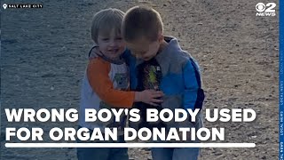 Misidentification results in wrong 3yearold boy's body harvested for organ donation after crash