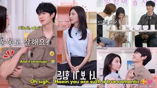 Ahn Hayoung just joined the Jung Haein’s Veins Club that Jung Somin started...😂