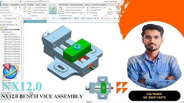 NX12.0 BENCH VICE ASSEMBLY